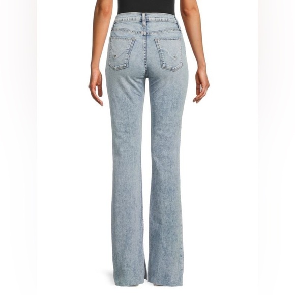 Hudson Women’s Barbara High Rise Bootcut Petite waist 34 Petite Medium Wash - Picture 3 of 13